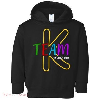Team K Kindergarten Toddler Hoodie