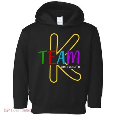 Team K Kindergarten Toddler Hoodie
