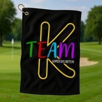 Team K Kindergarten Golf Towel thumb 1
