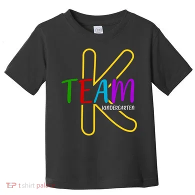 Team K Kindergarten Toddler T-Shirt