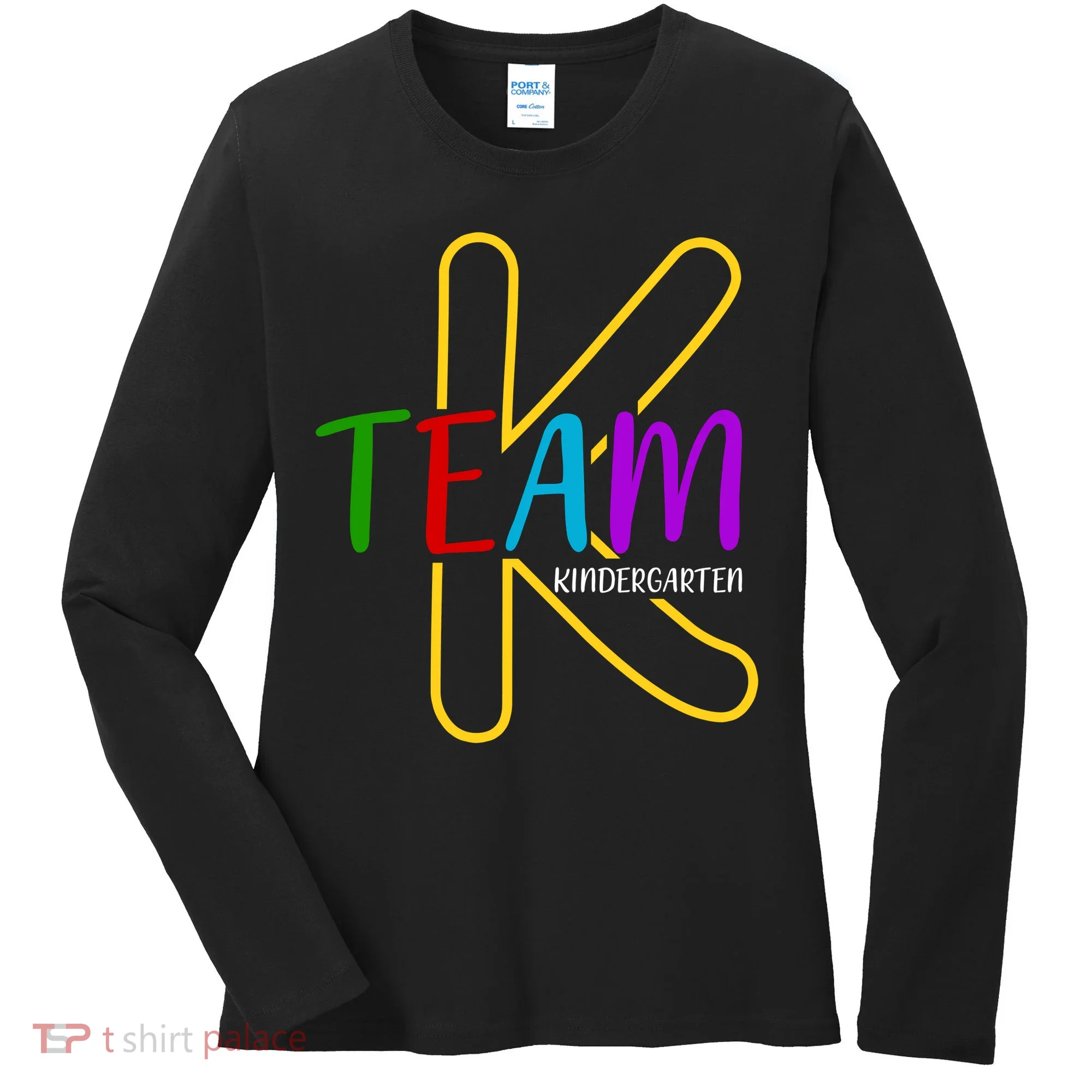 Team K Kindergarten Women's Long Sleeve Shirt