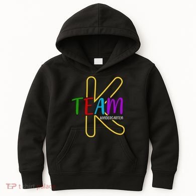 Team K Kindergarten Kids Hoodie