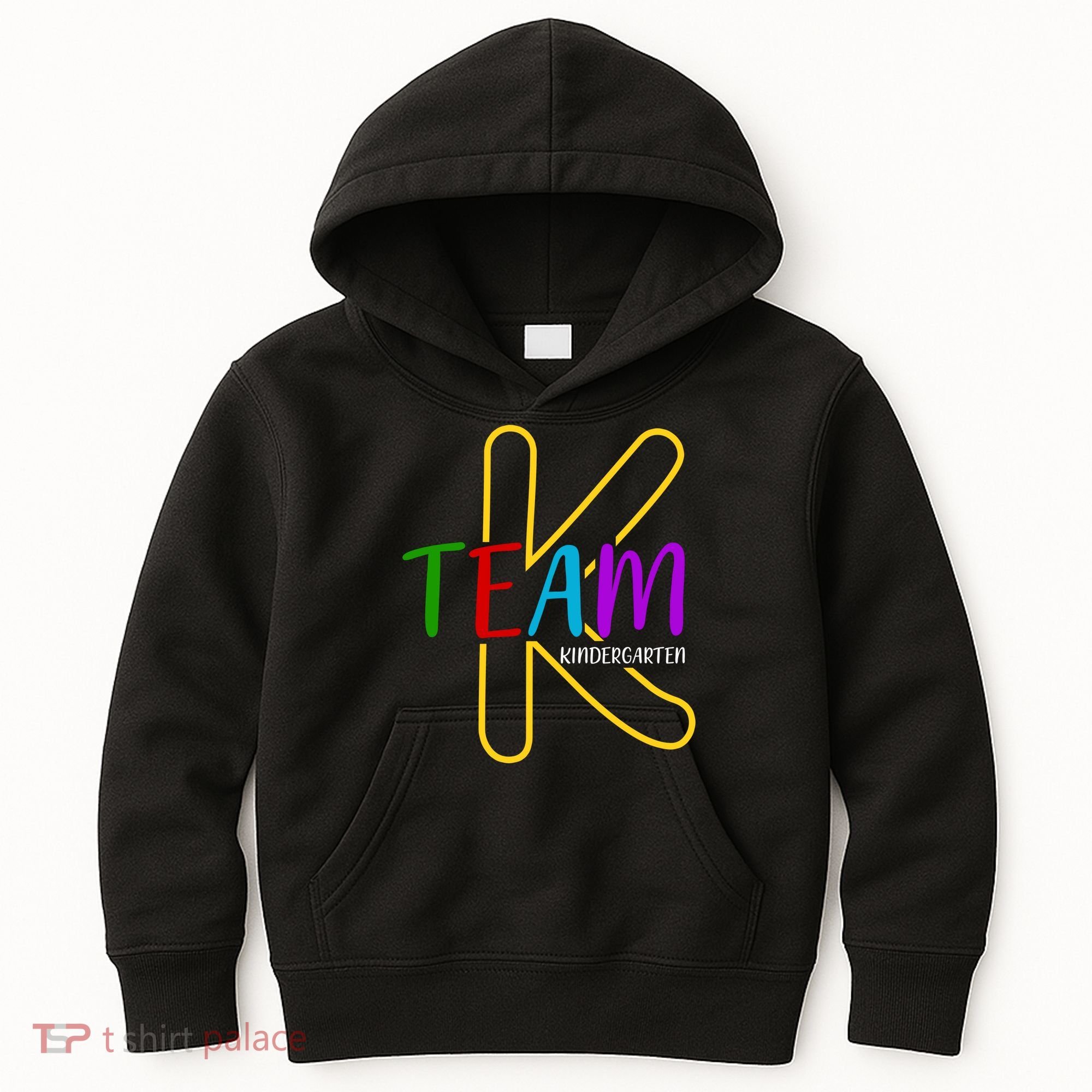 Team K Kindergarten Kids Hoodie
