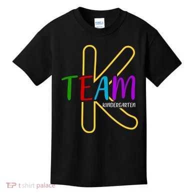 Team K Kindergarten Kids T-Shirt