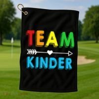 Team Kinder Golf Towel thumb 1