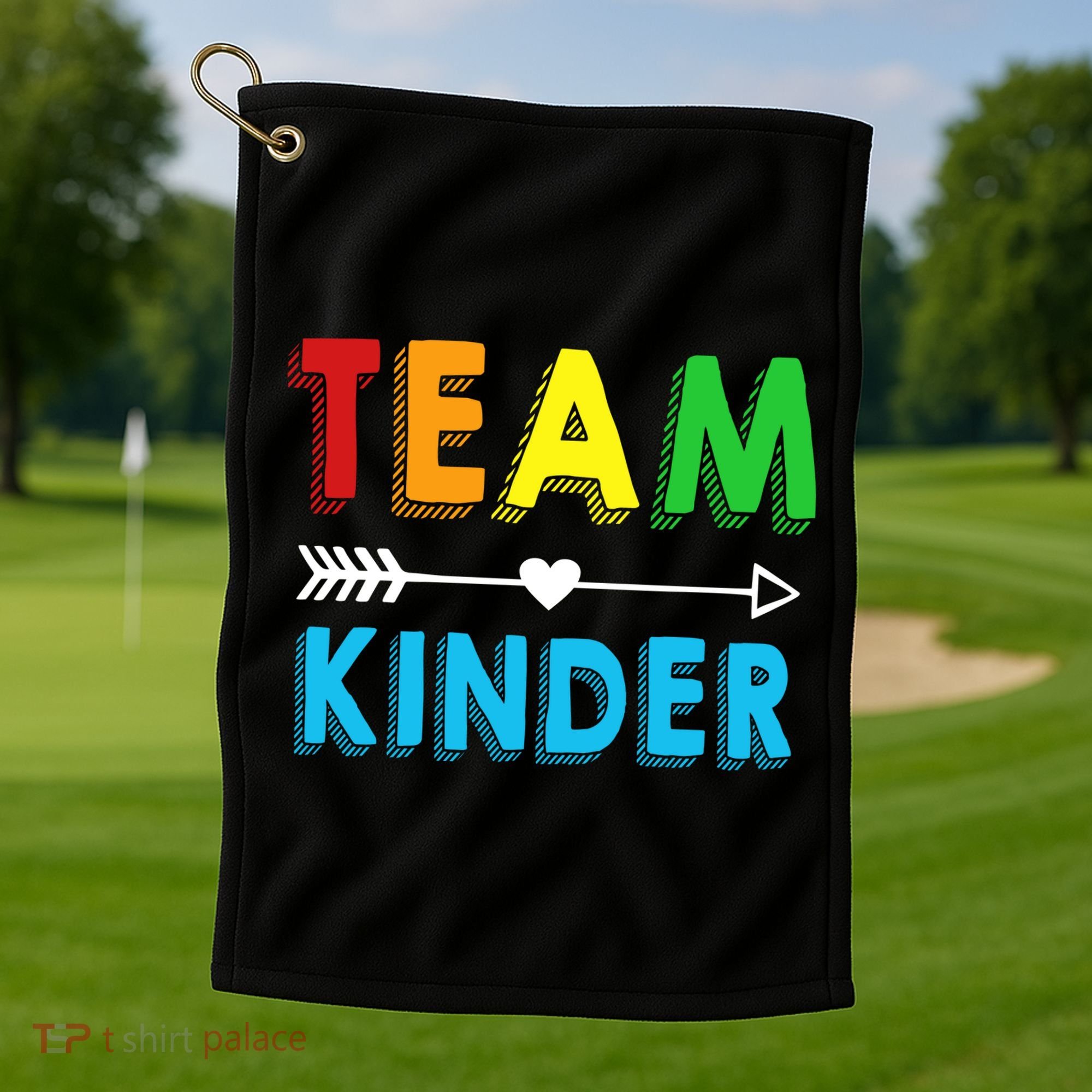 Team Kinder Golf Towel