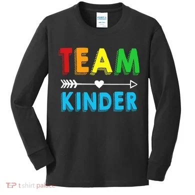 Team Kinder Kids Long Sleeve Shirt