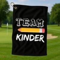 Team Kinder Kindergarten Golf Towel thumb 1