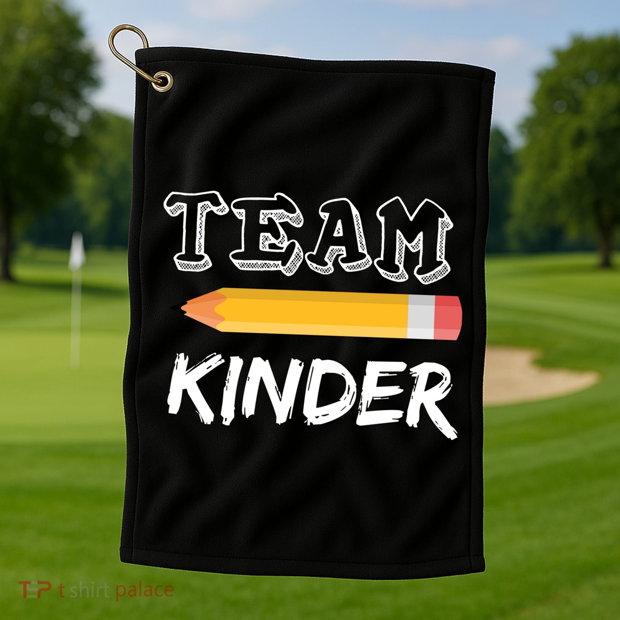 Team Kinder Kindergarten Golf Towel