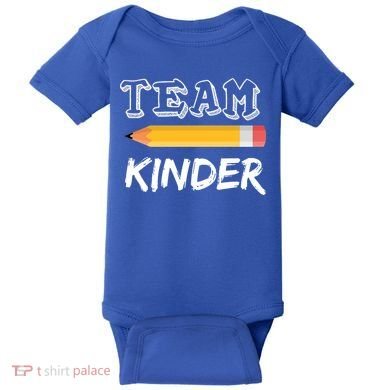 Team Kinder Kindergarten Baby Bodysuit