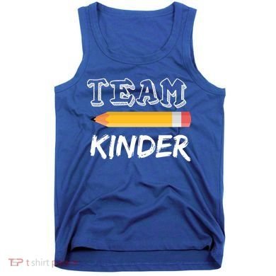 Team Kinder Kindergarten Tank Top