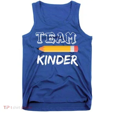 Team Kinder Kindergarten Tank Top