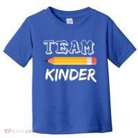 Team Kinder Kindergarten Toddler T-Shirt thumb 0
