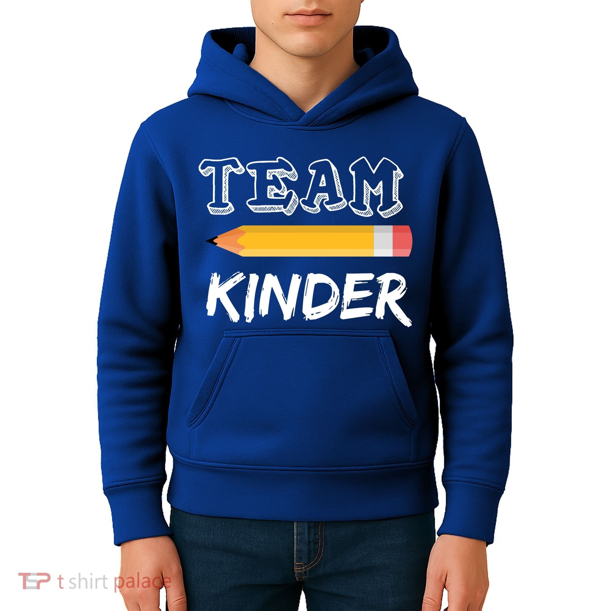 Team Kinder Kindergarten Kids Hoodie