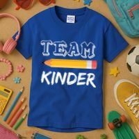 Team Kinder Kindergarten Kids T-Shirt thumb 3