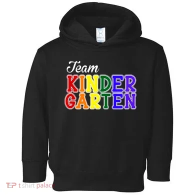Team Kindergarten Toddler Hoodie