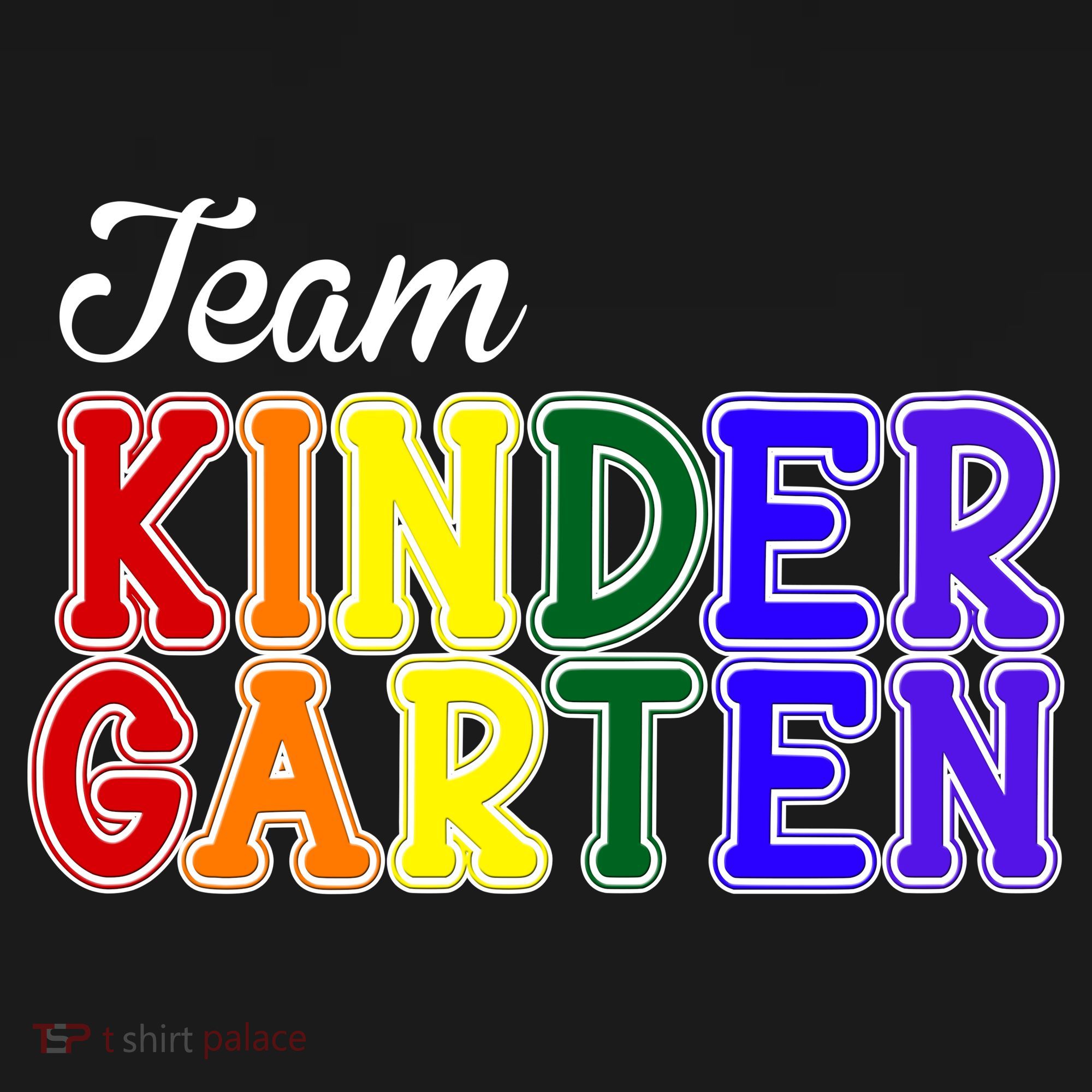 Team Kindergarten Tank Top