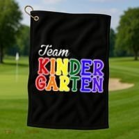 Team Kindergarten Golf Towel thumb 1