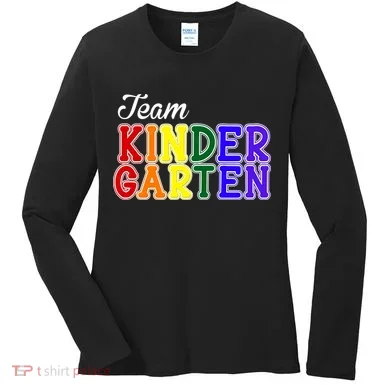 Team Kindergarten Women's Long Sleeve Shirt
