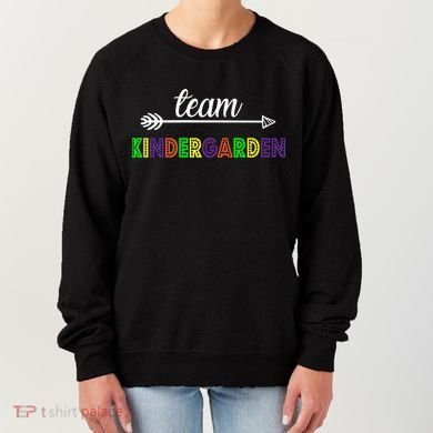 Team Kindergarten Arrow Colorful Logo Women's Sweatshirt