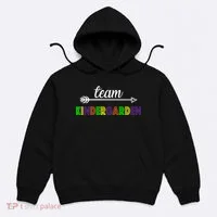 Team Kindergarten Arrow Colorful Logo Hoodie thumb 0