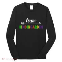 Team Kindergarten Arrow Colorful Logo Long Sleeve Shirt thumb 0