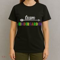Team Kindergarten Arrow Colorful Logo T-Shirt thumb 4