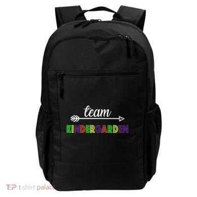 Team Kindergarten Arrow Colorful Logo Backpack