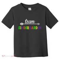 Team Kindergarten Arrow Colorful Logo Toddler T-Shirt thumb 0