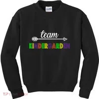 Team Kindergarten Arrow Colorful Logo Kids Sweatshirt thumb 0
