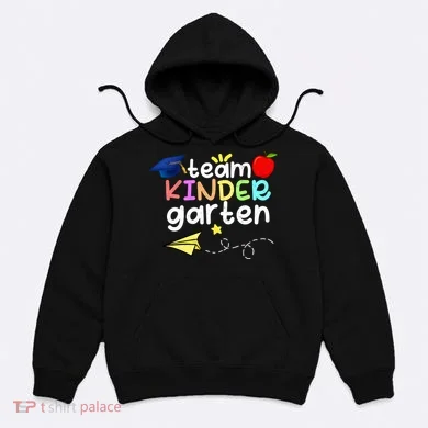 Team Kindergarten Cute Back To Scool Hoodie