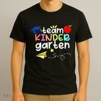 Team Kindergarten Cute Back To Scool T-Shirt thumb 3