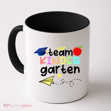 Team Kindergarten Cute Back To Scool Coffee Mug
