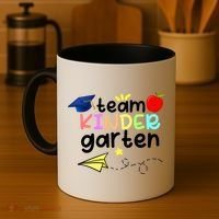 Team Kindergarten Cute Back To Scool Coffee Mug thumb 4