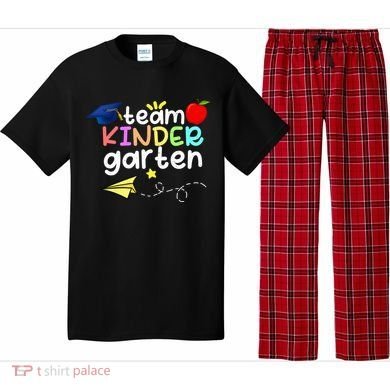 Team Kindergarten Cute Back To Scool Pajama Set
