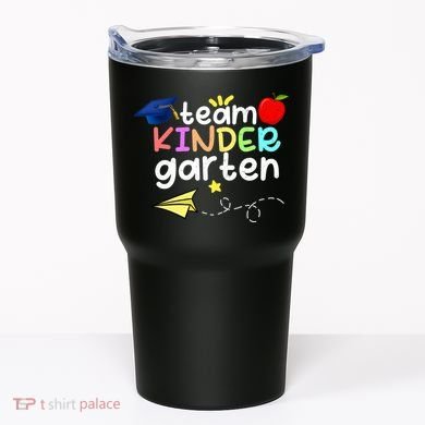 Team Kindergarten Cute Back To Scool Tumbler