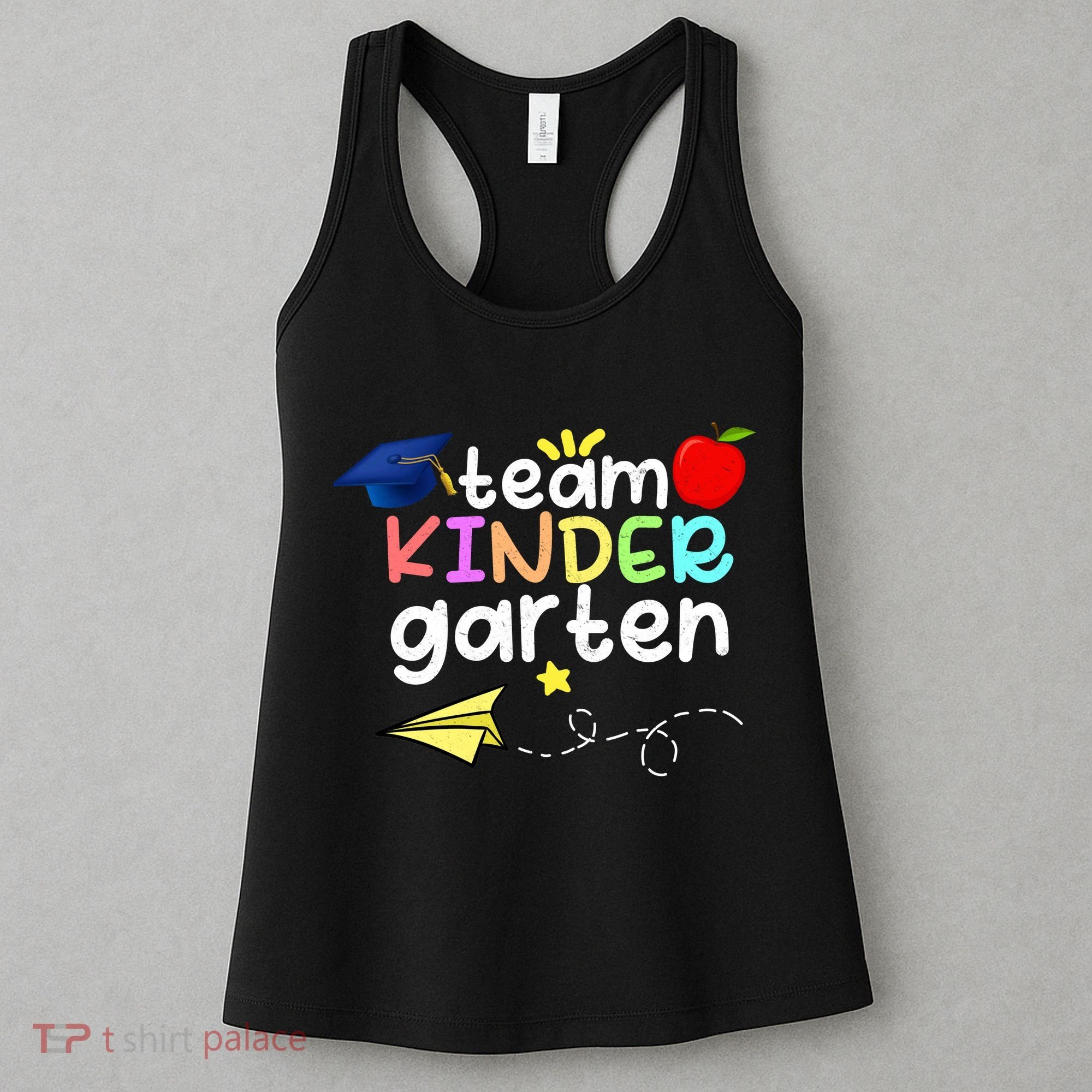 Team Kindergarten Cute Back To Scool Women's Tank Top