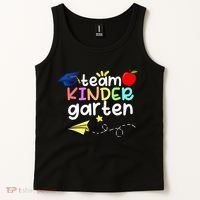 Team Kindergarten Cute Back To Scool Tank Top thumb 2