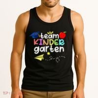 Team Kindergarten Cute Back To Scool Tank Top thumb 3