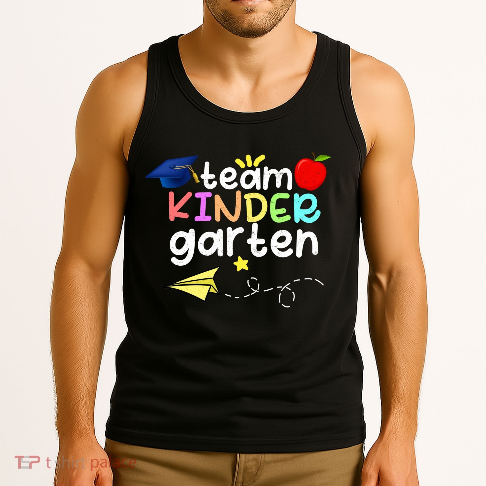 Team Kindergarten Cute Back To Scool Tank Top