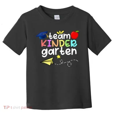 Team Kindergarten Cute Back To Scool Toddler T-Shirt