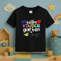 Team Kindergarten Cute Back To Scool Toddler T-Shirt thumb 3