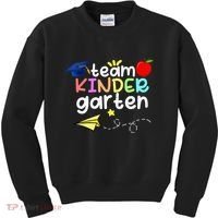 Team Kindergarten Cute Back To Scool Kids Sweatshirt thumb 0