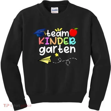 Team Kindergarten Cute Back To Scool Kids Sweatshirt