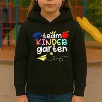 Team Kindergarten Cute Back To Scool Kids Hoodie thumb 3