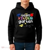 Team Kindergarten Cute Back To Scool Kids Hoodie thumb 4