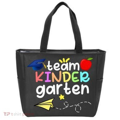 Team Kindergarten Cute Back To Scool Tote Bag