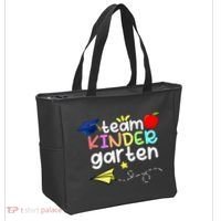 Team Kindergarten Cute Back To Scool Tote Bag thumb 2