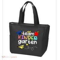 Team Kindergarten Cute Back To Scool Tote Bag thumb 3