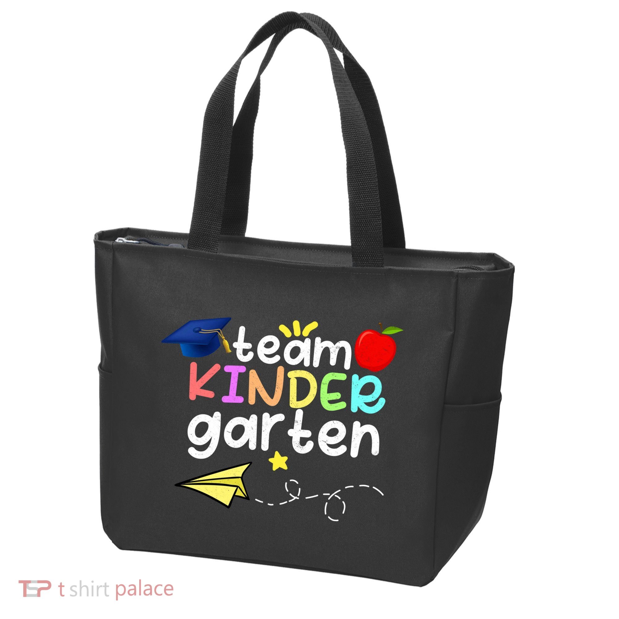Team Kindergarten Cute Back To Scool Tote Bag